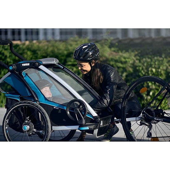 Thule Chariot Sport Divvietīga Velopiekabe Thule Chariot Sport Divvietīga Velopiekabe